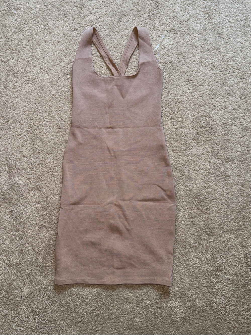 Nude Bodycon Dress